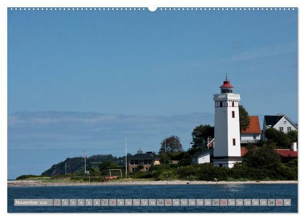 Produktbild: D&auml;nemark - Ostseek&uuml;ste (Wandkalender 2026 DIN A2 quer), CALVENDO Monatskalender