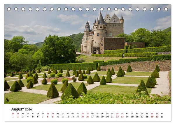 Produktbild: Die Eifel - Orte und Landschaften (Tischkalender 2026 DIN A5 quer), CALVENDO Monatskalender