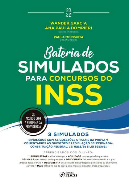Produktbild: Bateria de Simulados para concursos do INSS
