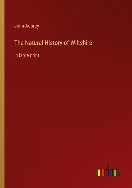 Produktbild: The Natural History of Wiltshire