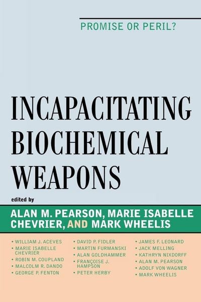 Produktbild: Incapacitating Biochemical Weapons