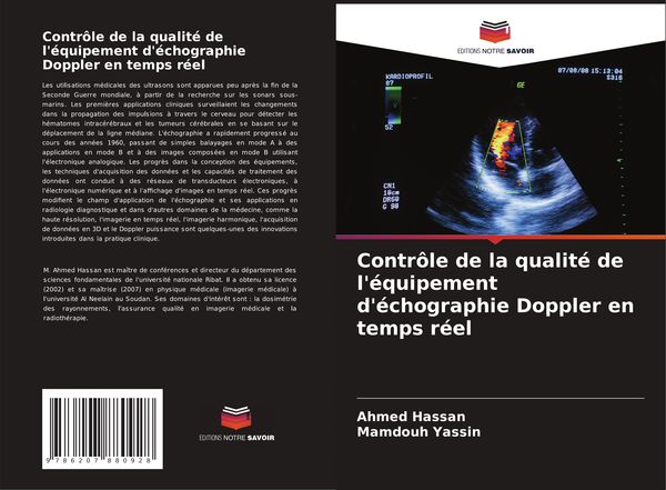 Produktbild: Contr&ocirc;le de la qualit&eacute; de l'&eacute;quipement d'&eacute;chographie Doppler en temps r&eacute;el