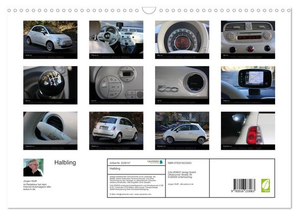 Produktbild: Halbling (Wandkalender 2026 DIN A3 quer), CALVENDO Monatskalender
