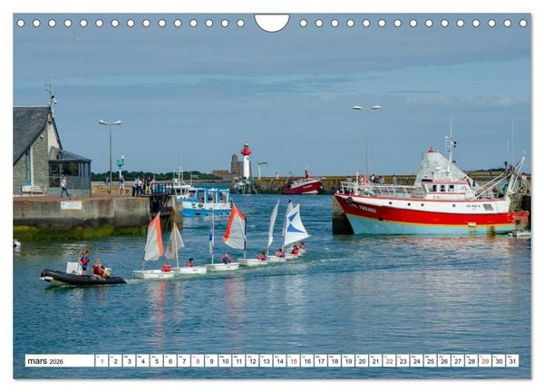 Produktbild: Normandie, la c&ocirc;te nord Cotentin (Calendrier mural 2026 DIN A4 vertical), CALVENDO calendrier mensuel