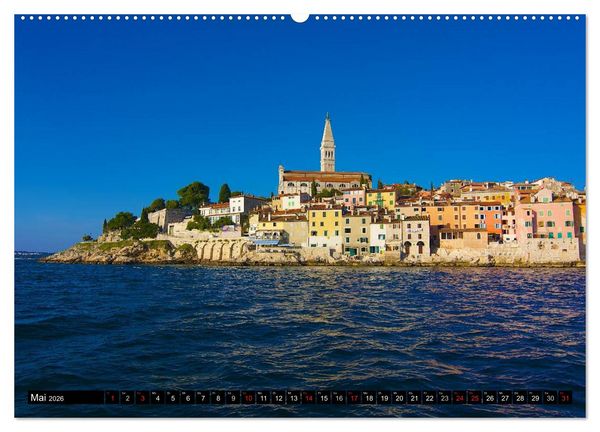 Produktbild: Rund um Rovinj (hochwertiger Premium Wandkalender 2026 DIN A2 quer), Kunstdruck in Hochglanz