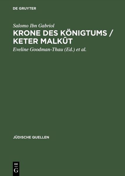Produktbild: Krone des K&ouml;nigtums / Keter malk&ucirc;t