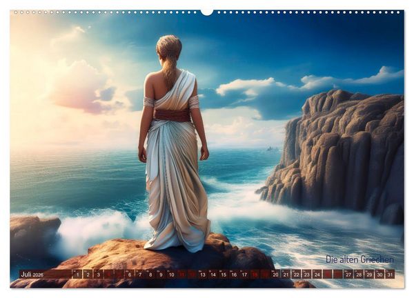 Produktbild: Untergegangene Kulturen - auf der ganzen Welt (Wandkalender 2026 DIN A2 quer), CALVENDO Monatskalender
