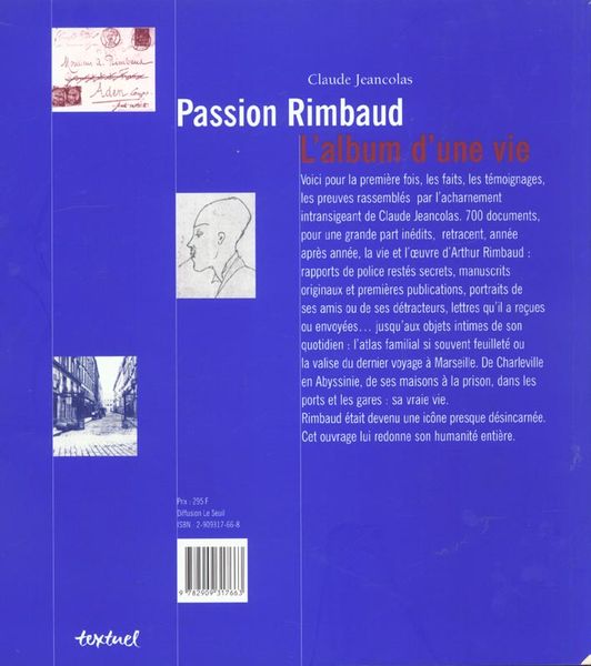 Produktbild: Passion rimbaud album une vie