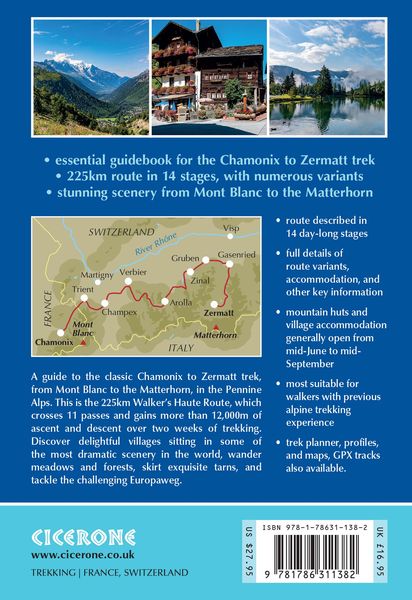 Produktbild: Trekking Chamonix to Zermatt