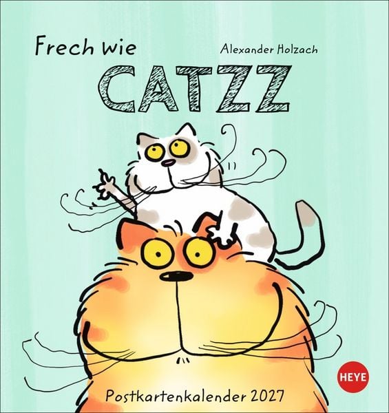 Produktbild: Catzz Postkartenkalender 2027