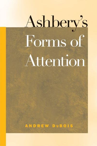 Produktbild: Ashbery's Forms of Attention