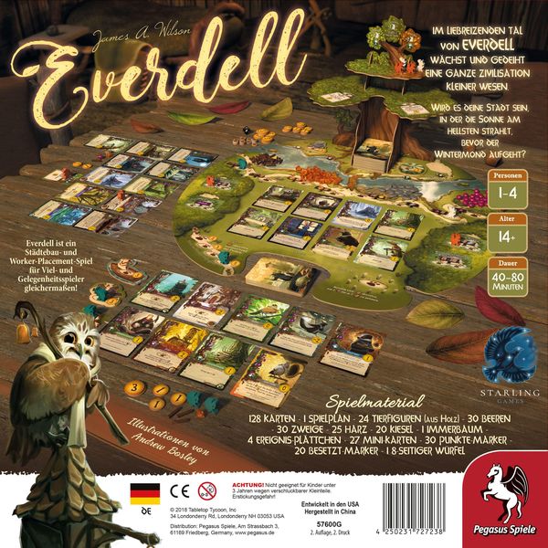 Pegasus - Everdell, deutsche Ausgabe