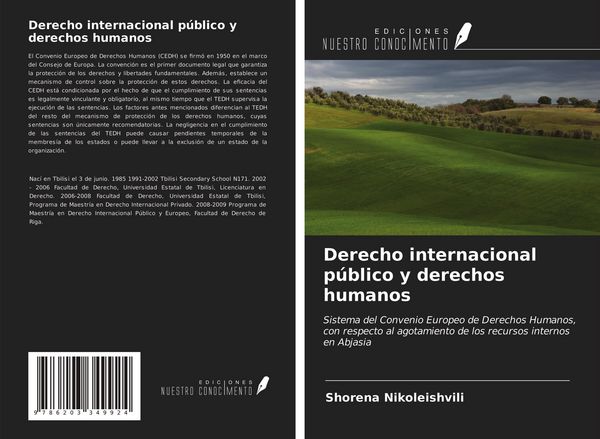 Produktbild: Derecho internacional p&uacute;blico y derechos humanos