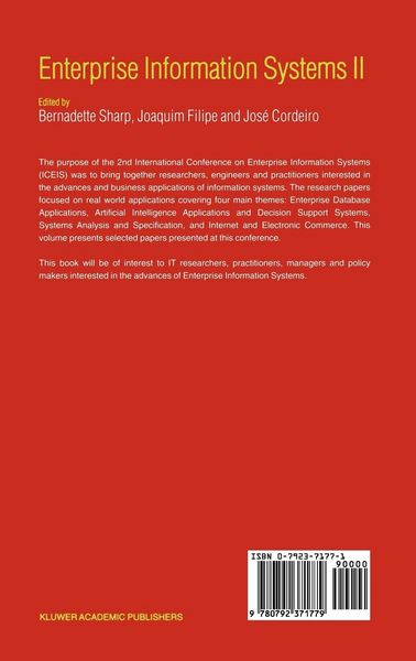 Produktbild: Enterprise Information Systems II
