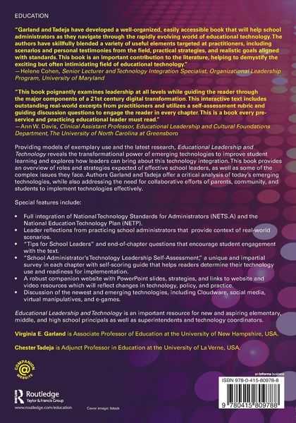Produktbild: Educational Leadership and Technology