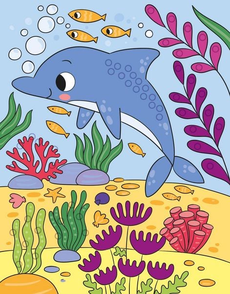 Produktbild: Mein Diamant-Stickerheft &ndash; Unter Wasser