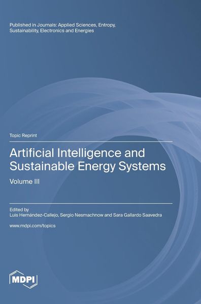 Produktbild: Artificial Intelligence and Sustainable Energy Systems