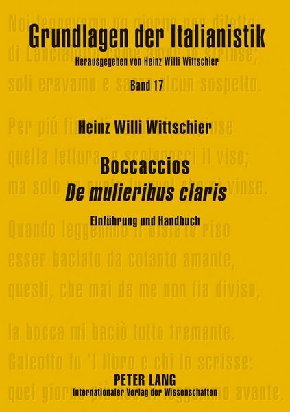 Produktbild: Boccaccios &laquo;De mulieribus claris&raquo;