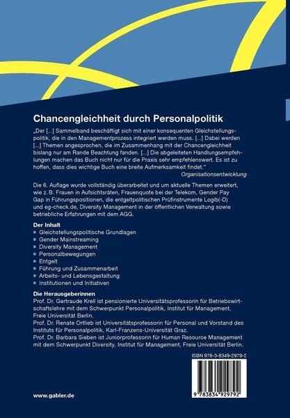 Produktbild: Chancengleichheit durch Personalpolitik