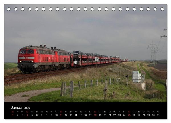Produktbild: Erfolg einer Lokfamilie - Die V160-Baureihen (Tischkalender 2026 DIN A5 quer), CALVENDO Monatskalender