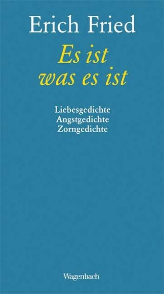 Produktbild: Es ist was es ist