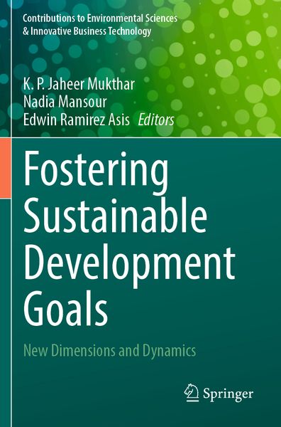 Produktbild: Fostering Sustainable Development Goals
