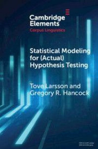 Produktbild: Statistical Modeling for (Actual) Hypothesis Testing