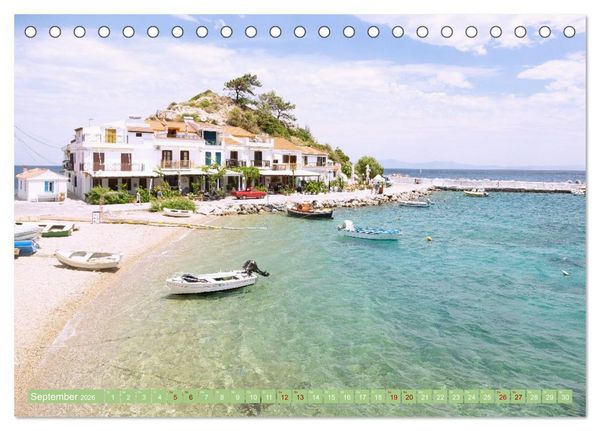 Produktbild: Samos. Griechische Inselsch&ouml;nheit (Tischkalender 2026 DIN A5 quer), CALVENDO Monatskalender
