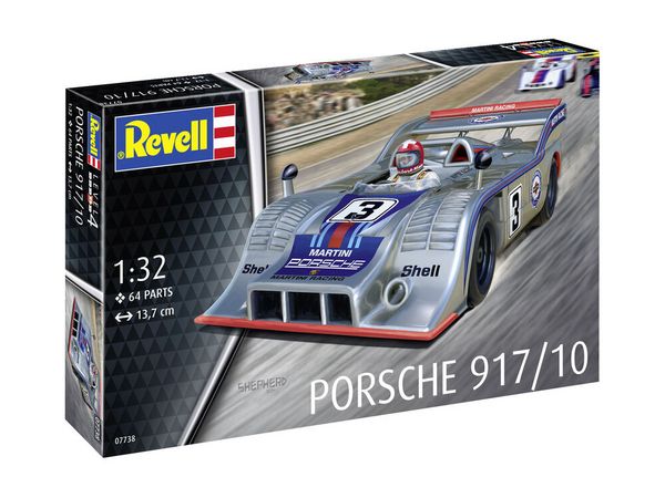 Produktbild: Revell 07738 Porsche 917/10 Automodell Bausatz 1:32