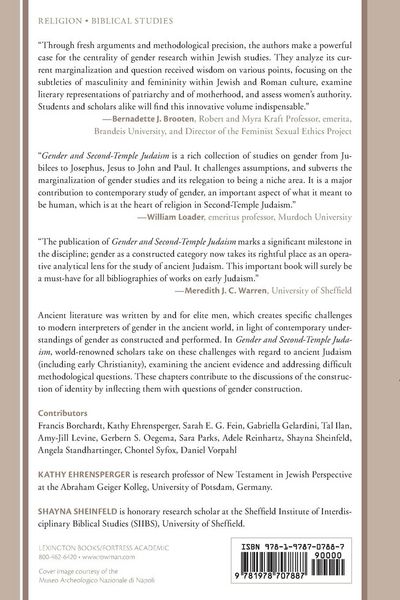 Produktbild: Gender and Second-Temple Judaism