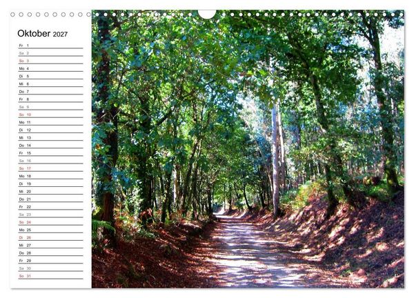 Produktbild: Camino Portugues - Jakobsweg (Wandkalender 2027 DIN A3 quer), CALVENDO Monatskalender