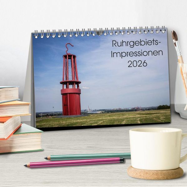 Produktbild: Ruhrgebiets-Impressionen 2026 (Tischkalender 2026 DIN A5 quer), CALVENDO Monatskalender