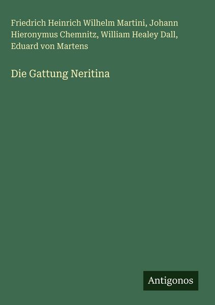 Produktbild: Die Gattung Neritina