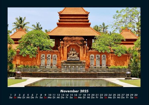 Produktbild: Tempel 2025 Fotokalender DIN A4