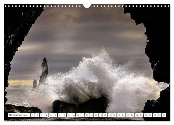 Produktbild: Magie des Nordens, Island und Norwegen (Wandkalender 2026 DIN A3 quer), CALVENDO Monatskalender