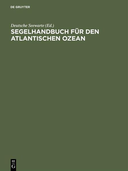 Produktbild: Segelhandbuch f&uuml;r den Atlantischen Ozean
