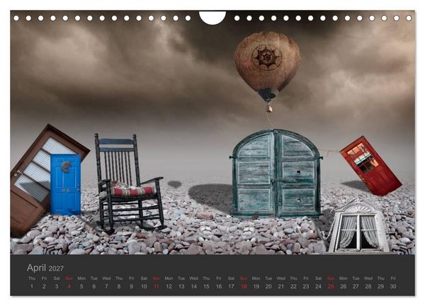 Produktbild: Journey in another World - Surreal Impressions (Wall Calendar 2027 DIN A4 landscape), CALVENDO 12 Month Wall Calendar