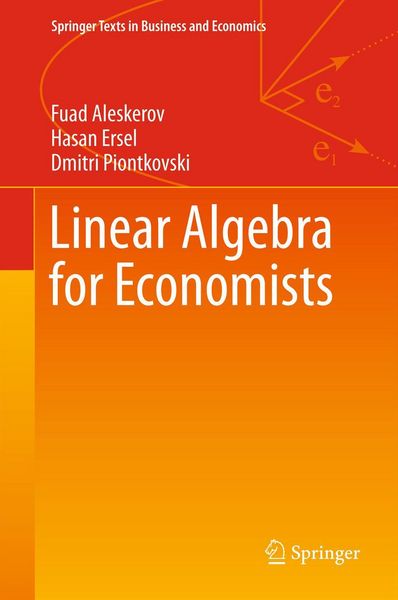 Produktbild: Linear Algebra for Economists