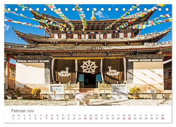 Produktbild: Zauberhaftes S&uuml;dchina (Tischkalender 2026 DIN A5 quer), CALVENDO Monatskalender