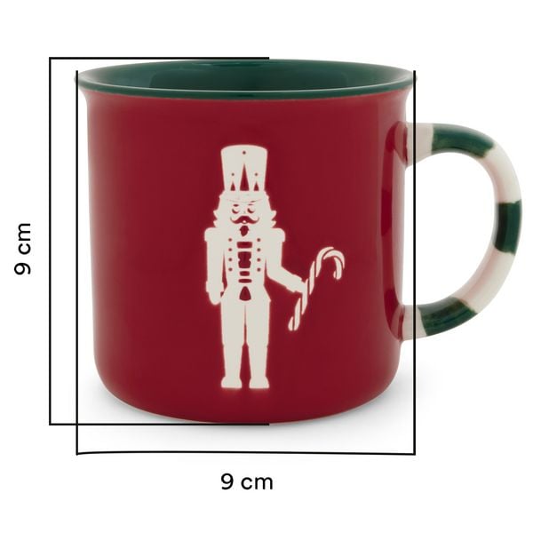 Produktbild: Tasse "Weihnachtsstimmung", rot