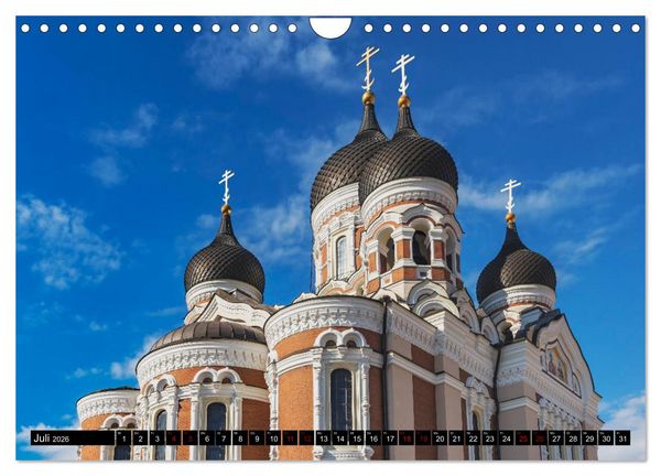 Produktbild: Ein Wochenende in Tallinn (Wandkalender 2026 DIN A4 quer), CALVENDO Monatskalender