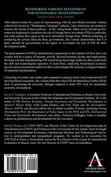 Produktbild: Rethinking Foreign Investment for Sustainable Development