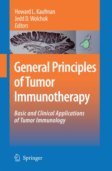 Produktbild: General Principles of Tumor Immunotherapy