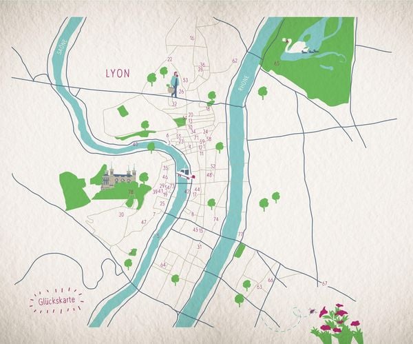 Produktbild: Gl&uuml;cksorte in und um Lyon