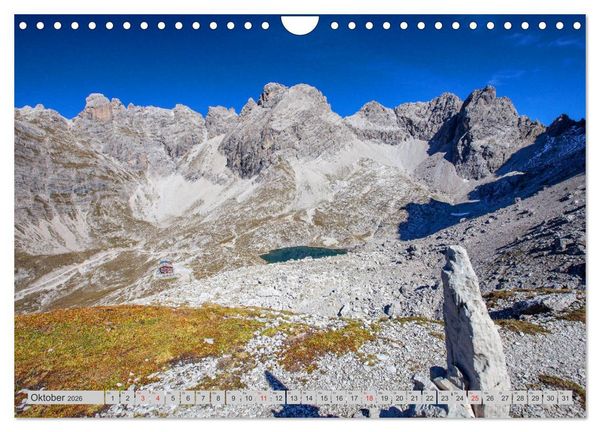 Produktbild: Lienzer Dolomiten (Wandkalender 2026 DIN A4 quer), CALVENDO Monatskalender