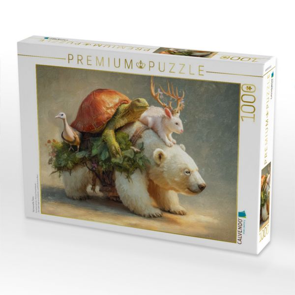 Produktbild: CALVENDO Puzzle Humorvolle Tiere | 1000 Teile Lege-Gr&ouml;&szlig;e 64x48cm Foto-Puzzle f&uuml;r gl&uuml;ckliche Stunden