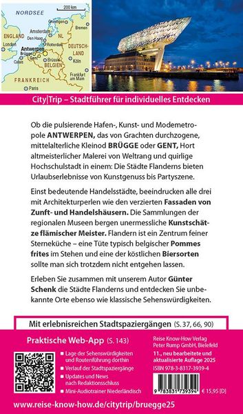 Produktbild: Reise Know-How CityTrip Antwerpen, Br&uuml;gge, Gent