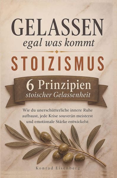 Produktbild: Gelassen, egal was kommt: Stoizismus im Alltag: Sechs Prinzipien stoischer Gelassenheit