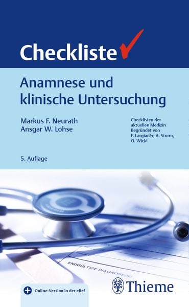 Produktbild: Checkliste Anamnese und klinische Untersuchung