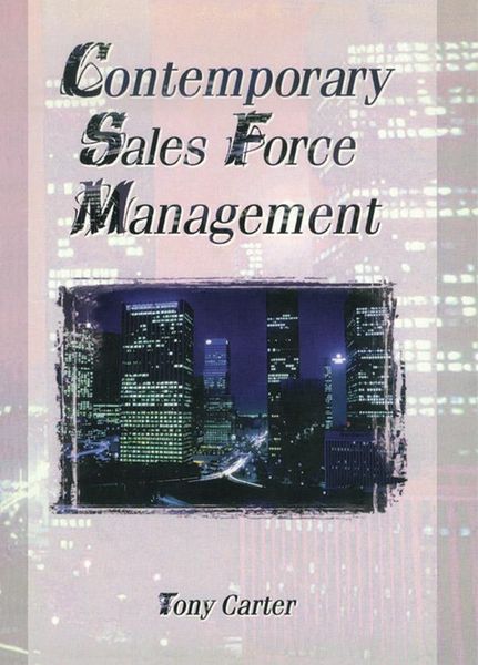 Produktbild: Contemporary Sales Force Management
